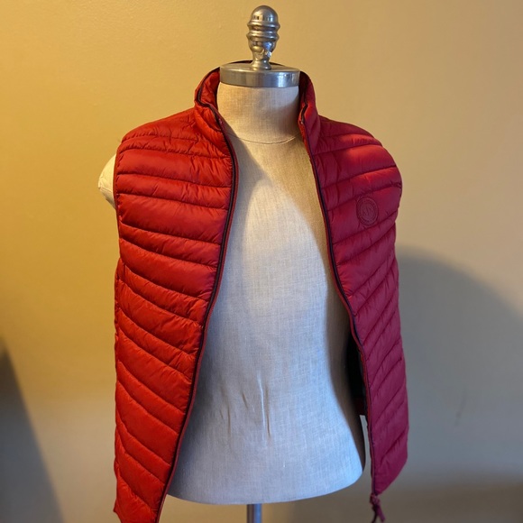 Red Puffer vest